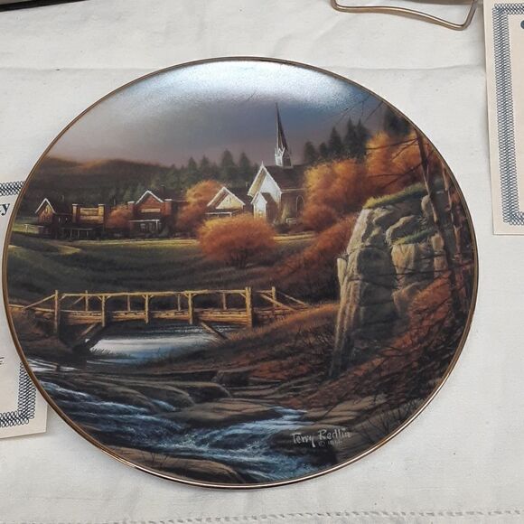 3 pc bundle of Terry Redlin plates - Picture 8 of 10